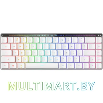 Клавиатура ASUS ROG Falchion Moonlight White (ASUS RX Low Profile Red)